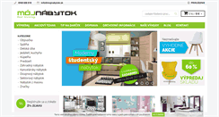 Desktop Screenshot of mojnabytok.sk